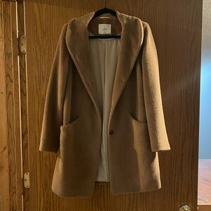 Aritzia Wilfred Cocoon Coat - Alpaca